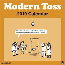 CALENDAR 2019 MODERN TOSS