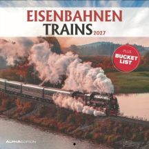 CALENDARI 2027 TRAINS / EISENBAHNEN