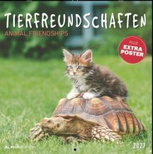 CALENDARI 2027 ANIMAL FRIENDSHIPS / TIERFREUNDSCHAFTEN