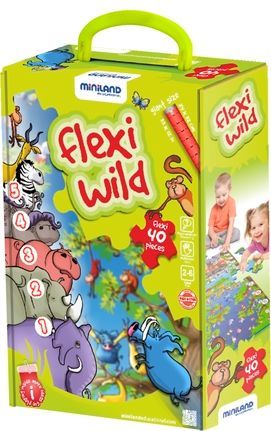 FLEXI WILD - MAXIPUZZLE FLEXI 40 PIECES