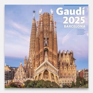 CALENDARI 2025 GAUDI BARCELONA SAGRADA FAMILIA