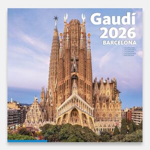 CALENDARI 2026 GAUDÍ-1 B ( SAGRADA FAMÍLIA )