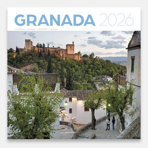 CALENDARI 2026 GRANADA Y LA ALHAMBRA