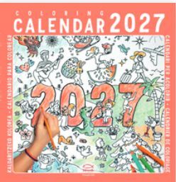 CALENDARI 2027 COLORING