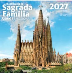 CALENDARI 2027 SAGRADA FAMILIA EDIFICI