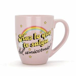 TAZA LA VECINA RUBIA ROSA