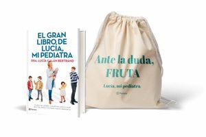 PACK EL GRAN LIBRO DE LUCÍA MI PEDIATRA + BOLSA