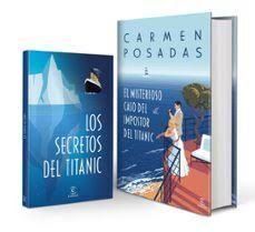 PACK EL MISTERIOSO CASO DEL IMPOSTOR DEL TITANIC + REGALO LIBRETA LOS SECRETOS DEL TITANIC
