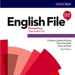 ENGLISH FILE A1/A2  ELEMENTARY. 4TH EDITION. CLASS AUDIO CD (3)
