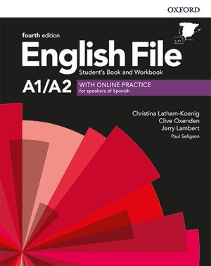 ENGLISH FILE A1/A2 -ELEMENTARY- STUDENT'S BOOK AND WORKBOOK WITH KEY PACK