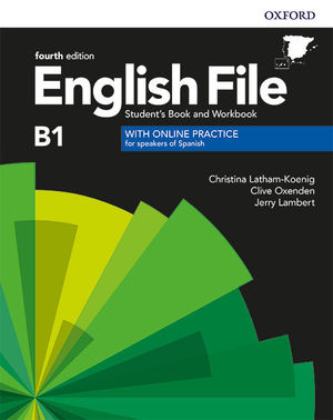 ENGLISH FILE B1 - INTERMEDIATE - PACK STUDENT'S BOOK AND WORKBOOK WITH KEY
