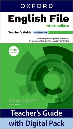 ENGLISH FILE 5TH EDITION B1. TEACHER'S GUIDE + DIGITAL MULTIPACK