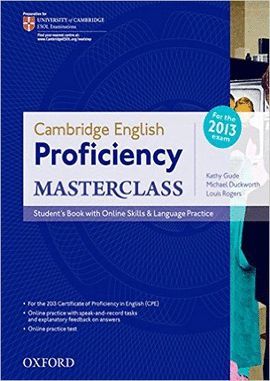 PROFICIENCY MASTERCLASS STUDENT'S BOOK & ONLINE SKILLS