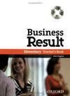 BUSINESS RESULT ELEMENTARY ## TEACHER'S BOOK ## + DVD