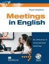 MEETINGS IN ENGLISH + AUDIO CD