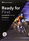 READY FOR FIRST COURSEBOOK WITH KEY