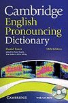 CAMBRIDGE ENGLISH PRONOUNCING DICTIONARY + CD-ROM (18TH EDITION)
