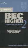 CAMBRIDGE BEC 2 HIGHER PRACTICE TESTS 2