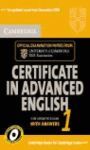 CAMBRIDGE CERTIFICATE IN ADVANCED ENGLISH 1 WITH 2 AUDIO CD
