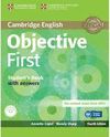 OBJECTIVE FIRST STUDENT 'S BOOK WITH ANSWERS + CD-ROM