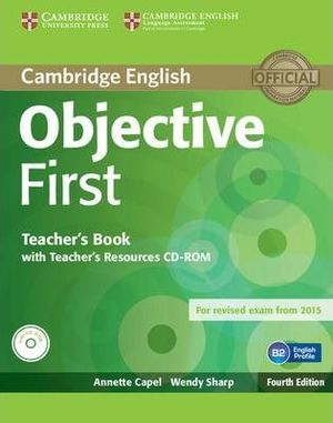 OBJECTIVE FIRST CERTIFICATE TEACHER 'S RESOURCE PACK