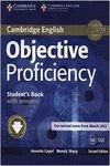 OBJECTIVE PROFICIENCY STUDENT 'S BOOK WITH ANSWERS