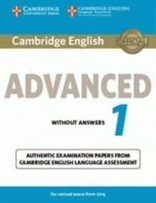 CAMBRIDGE ENGLISH ADVANCED 1 REVISED EXAM 2015 STUDENT 'S WITH KEY