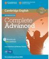 COMPLETE ADVANCED WORKBOOK WITH KEY + AUDIO CD