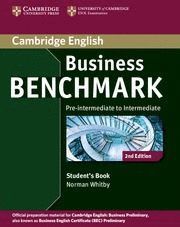 BUSINESS BENCHMARK PRE-INTERMEDIATE TO INTERMEDIATE BUSINESS PRELIMINARY STUDENT
