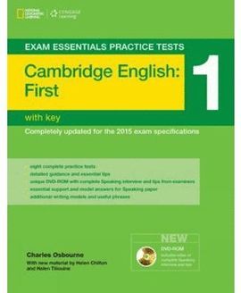 CAMBRIDGE ENGLISH: FIRST (FCE) 1 WITH KEY + DVD-ROM