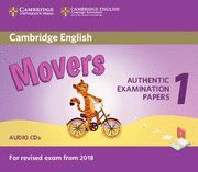 CAMBRIDGE ENGLISH MOVERS 1 FOR REVISED EXAM FROM 2018. AUDIO CDS (2)