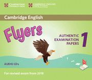 CAMBRIDGE ENGLISH FLYERS 1 FOR REVISED EXAM FROM 2018. AUDIO CDS (2)