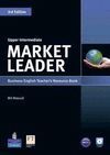 MARKET LEADER UPPER INTERMEDIATE TEACHER RESOURCE BOOK ANDTEST MASTER CD-ROM PACK