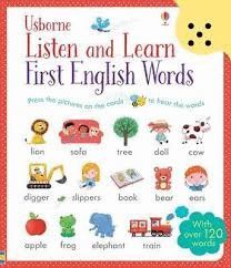 LISTEN AND LEARN FIRST ENGLISH WORDS