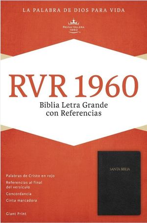 RVR 1960 BIBLIA LETRA GIGANTE CON REFERENCIAS
