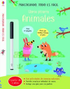 ANIMALES, LIBROS PIZARRA - A PARTIR DE 5 AÑOS