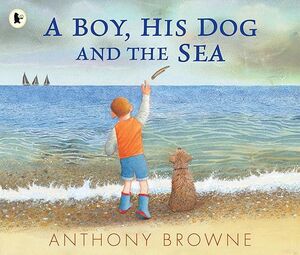 A BOY,  HIS DOG AND THE SEA