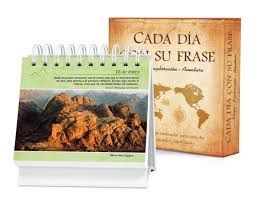 CADA DÍA CON SU FRASE - VIAJES, EXPLORACION, AVENTURA ( CALENDARIO PERPETUO )