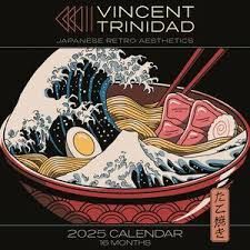 2025 VINCENT TRINIDAD - CALENDARIO 30 X 30