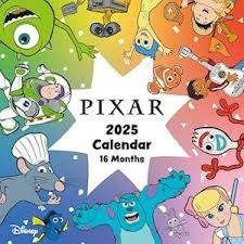 CALENDARIO 2025 DISNEY PIXAR COLLECTION 30X30