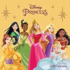 2025 DISNEY PRINCESS - CALENDARIO 30 X 30