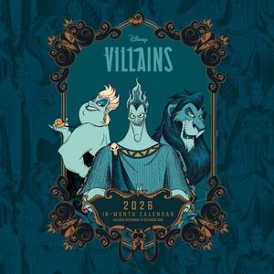CALENDARI 2026 DISNEY VILLAINS