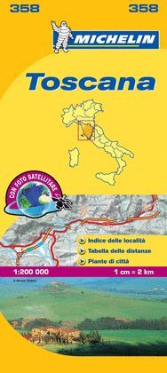 TOSCANA - MAPA LOCAL Nº 358