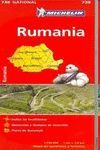 RUMANIA, MAPA NATIONAL Nº 738