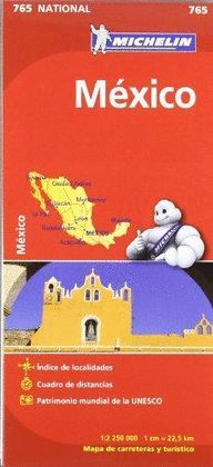 MEXICO, MAPA NATIONAL Nº 765