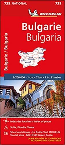 BULGARIA, MAPA NATIONAL 739