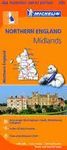 NORTHERN ENGLAND - THE MIDLANDS, MAPA REGIONAL Nº 502