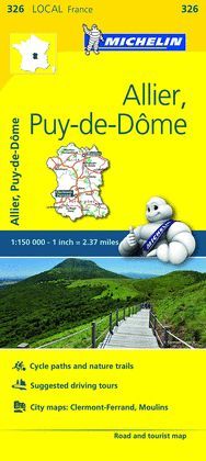 ALLIER, PUY-DE-DORNE, MAPA LOCAL Nº 326