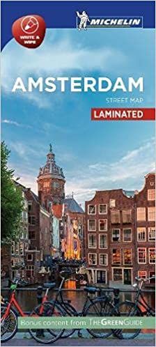 AMSTERDAM, PLÀNOL PLASTIFICAT - STREET MAP LAMINATED