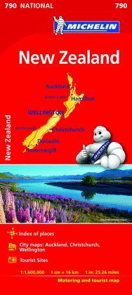 NEW ZEALAND - NOVA ZELANDA, MAPA NATIONAL Nº 790